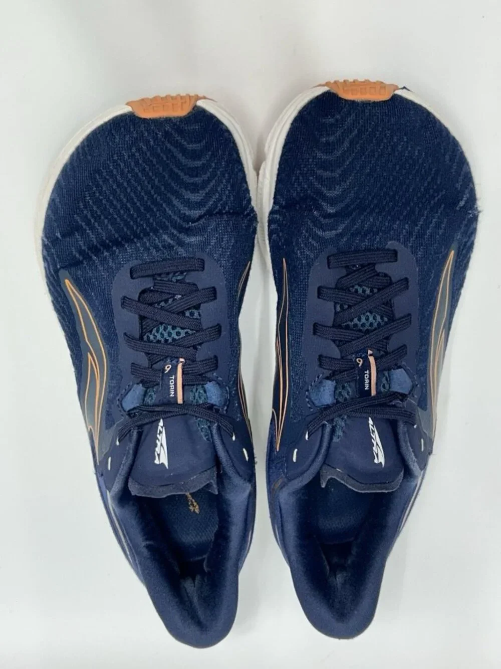 Altra Torin 6 Women’s Shoes Size 7.5 Navy Ego Max Midsole Zero Drop Sneakers
